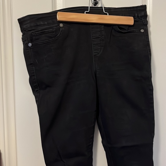 Maurices black jegging 16 regular - Picture 2 of 6